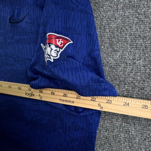 University Of Cumberlands Nike Dri Fit Polo Shirt Size Large Blue Men Adult - Picture 6 of 9
